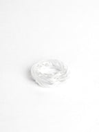 Anillo Remolino Blanco