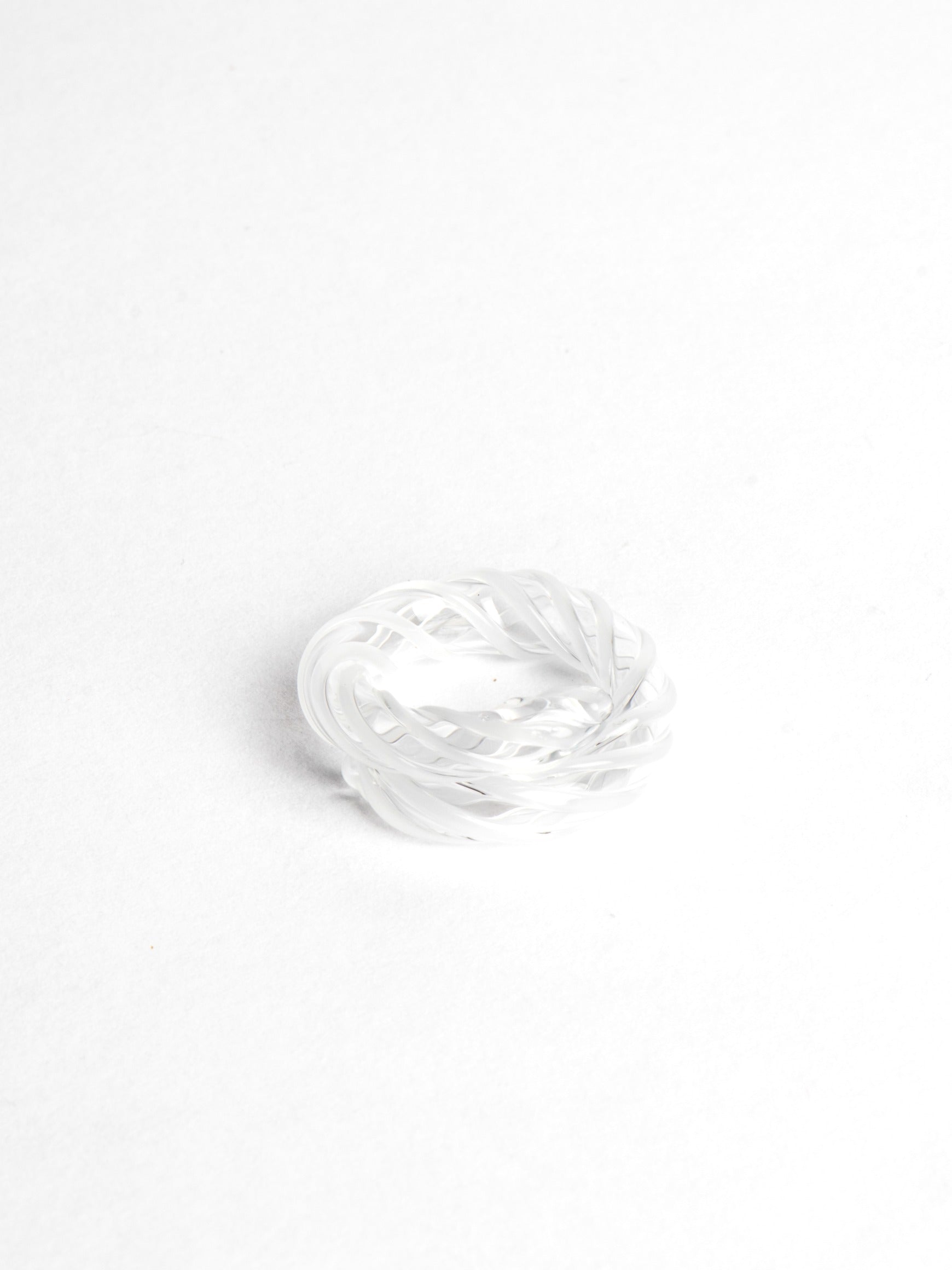 Anillo Remolino Blanco