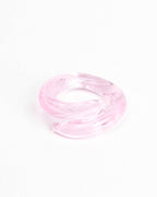 Anillo Remolino Rosado