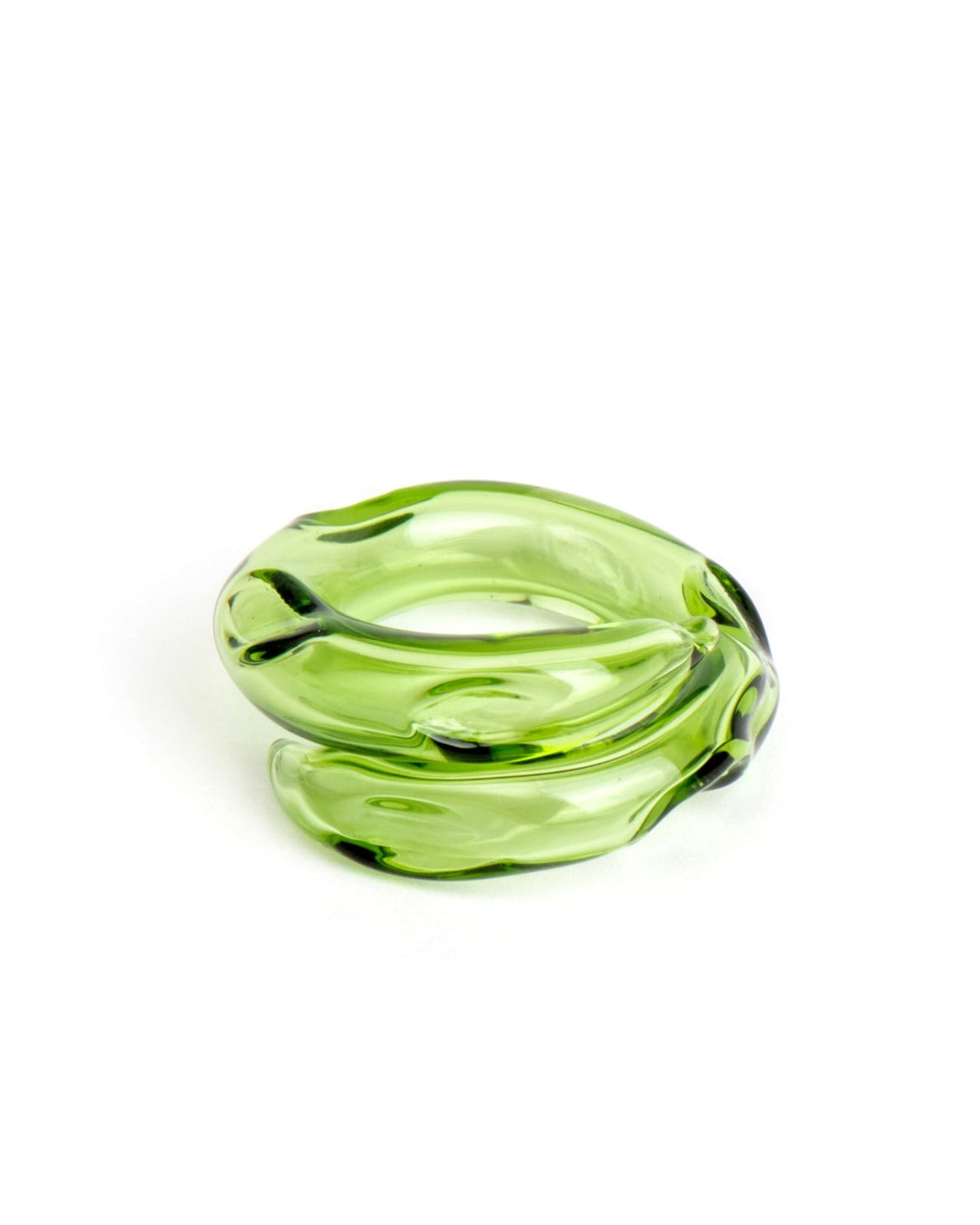 Anillo Remolino Verde