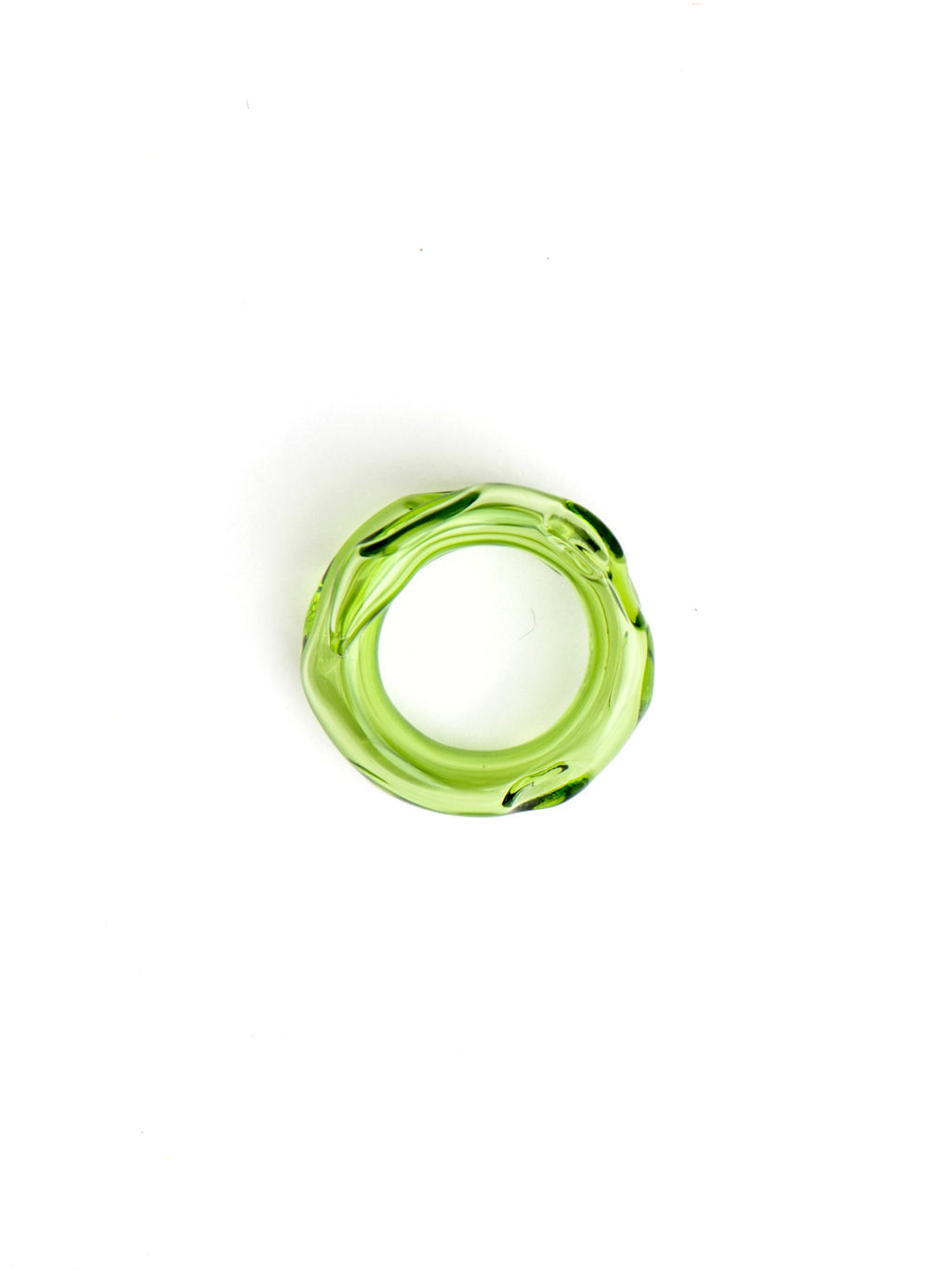 Anillo Remolino Verde