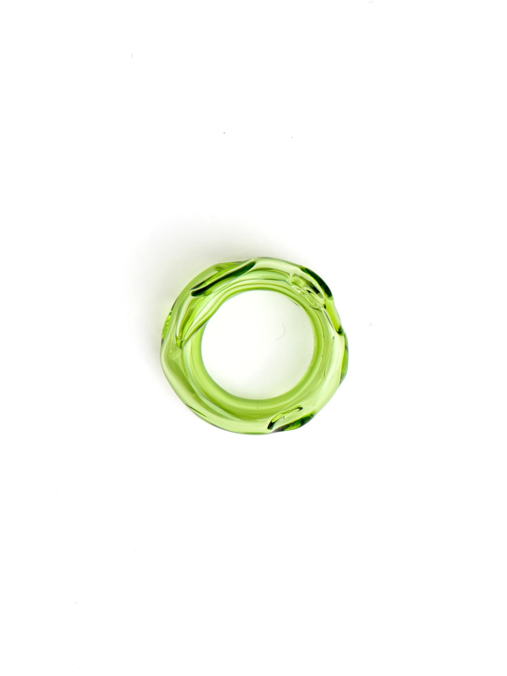Anillo Remolino Verde