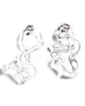 Aretes Interconexión L Transparentes