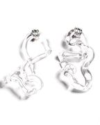 Aretes Interconexión L Transparentes