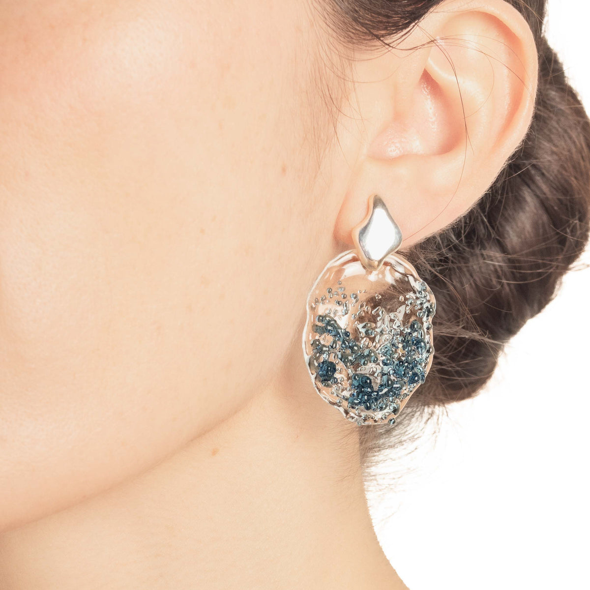 Aretes Cimática S Azul