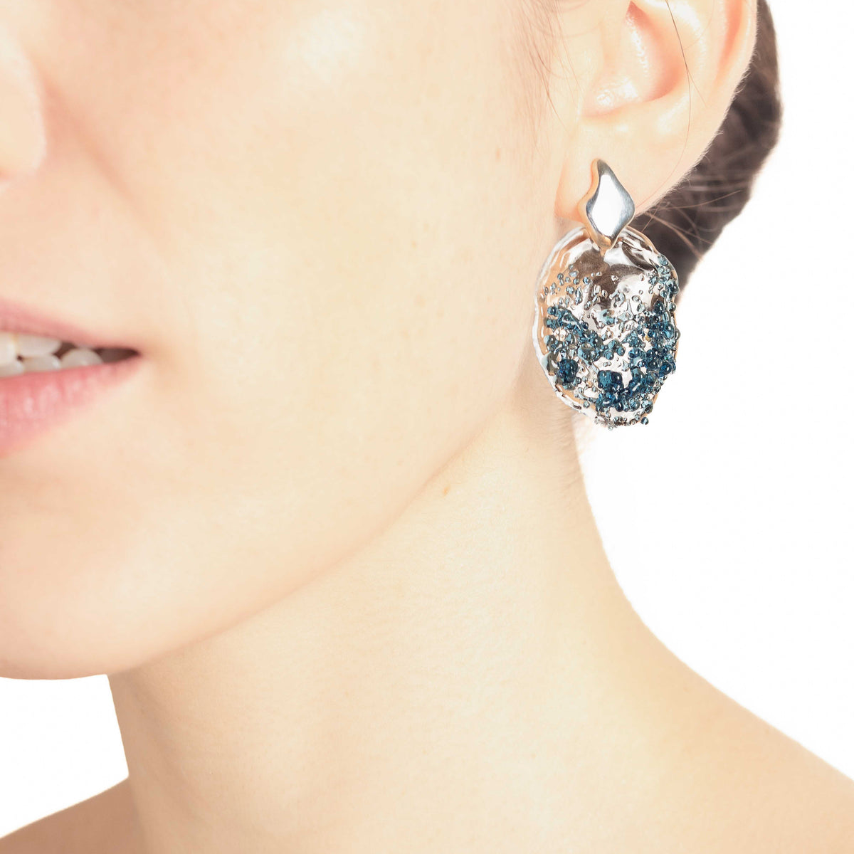 Aretes Cimática S Azul