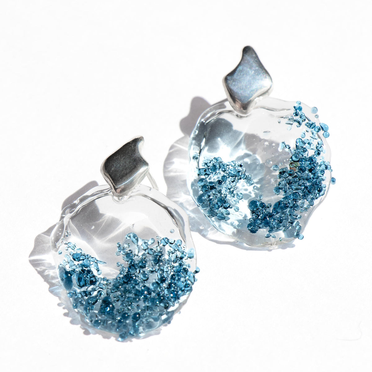 Aretes Cimática S Azul