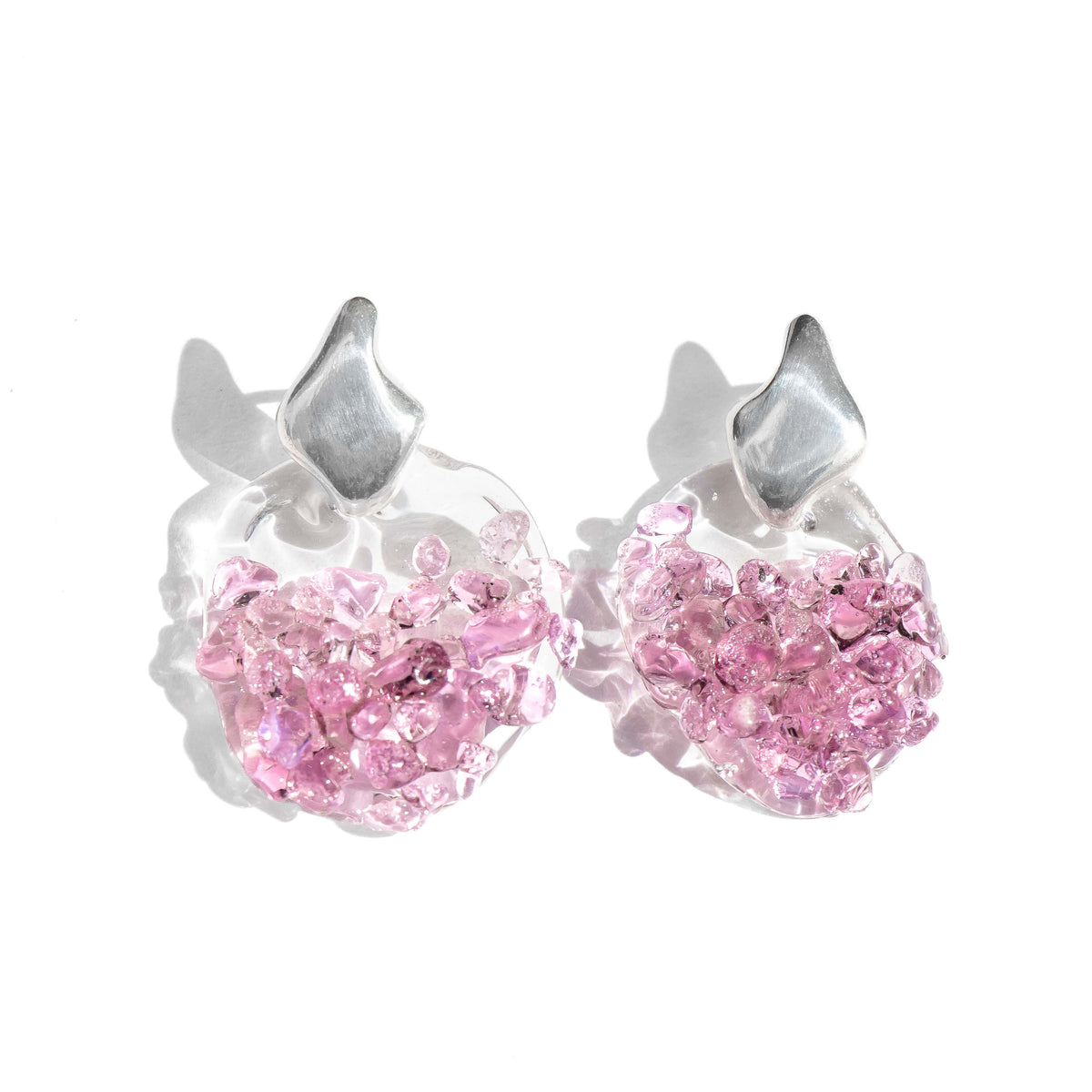 Aretes Cimática S Rosado