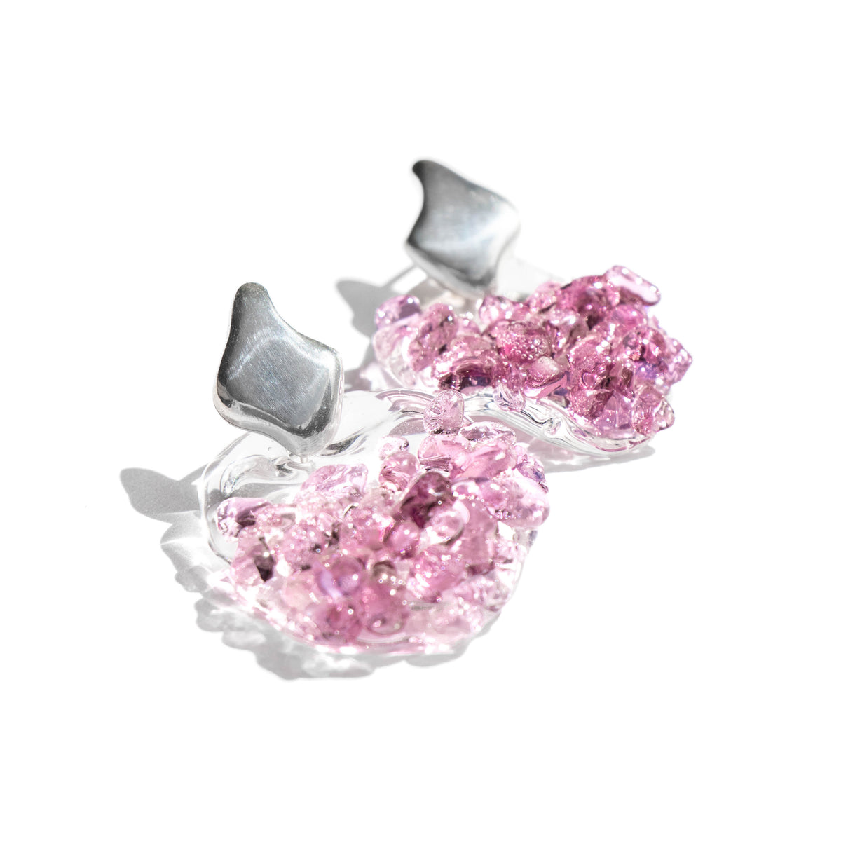 Aretes Cimática S Rosado