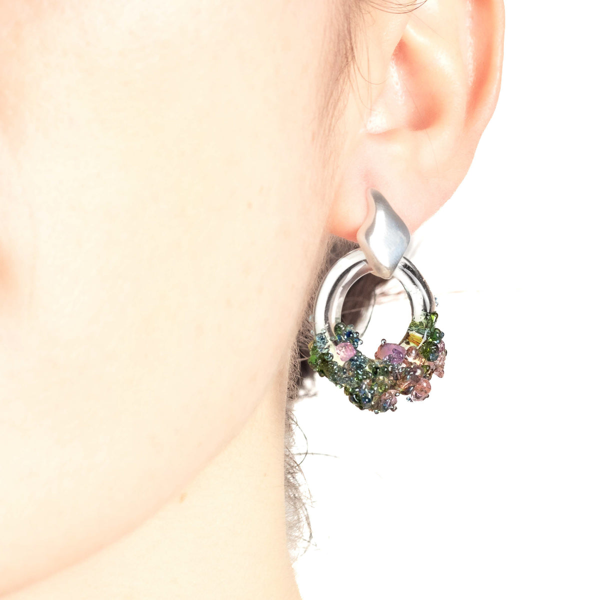 Aretes Onda S Multicolor
