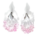 Aretes Onda S Rosado