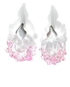 Aretes Onda S Rosado