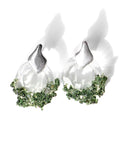 Aretes Onda S Verde