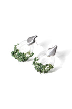 Aretes Onda S Verde