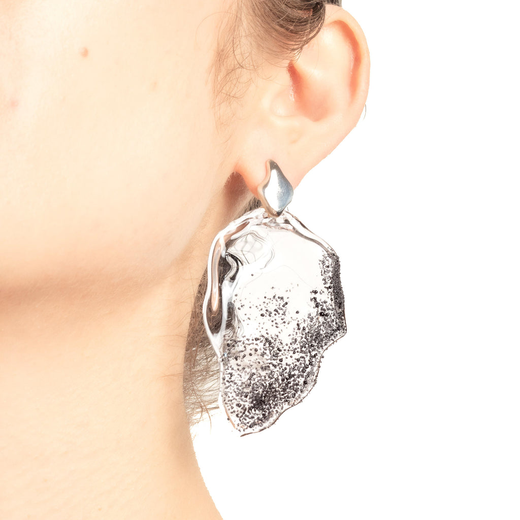 Aretes Cimática L Negro
