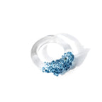 Anillo Onda Azul