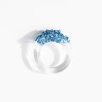 Anillo Onda Azul