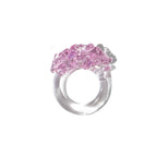 Anillo Onda Rosado