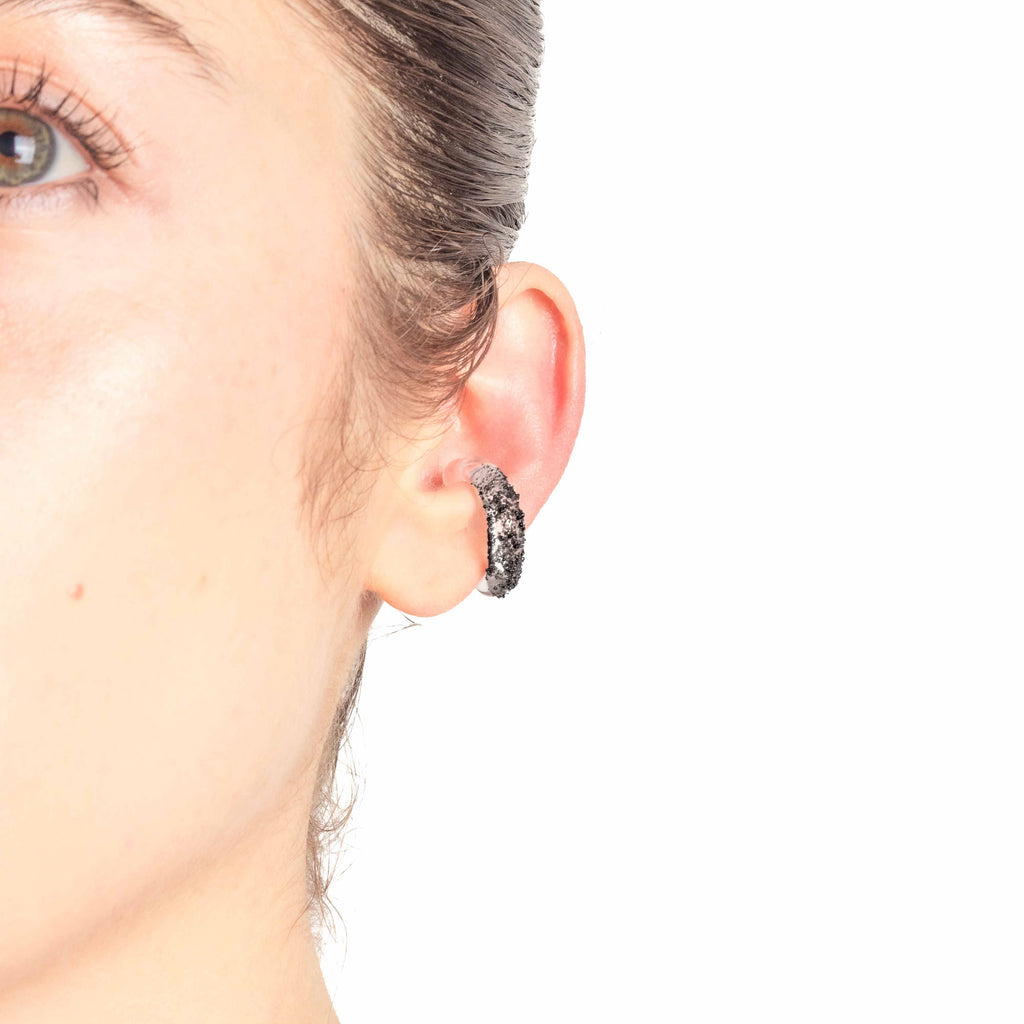 Earcuff Onda Negro