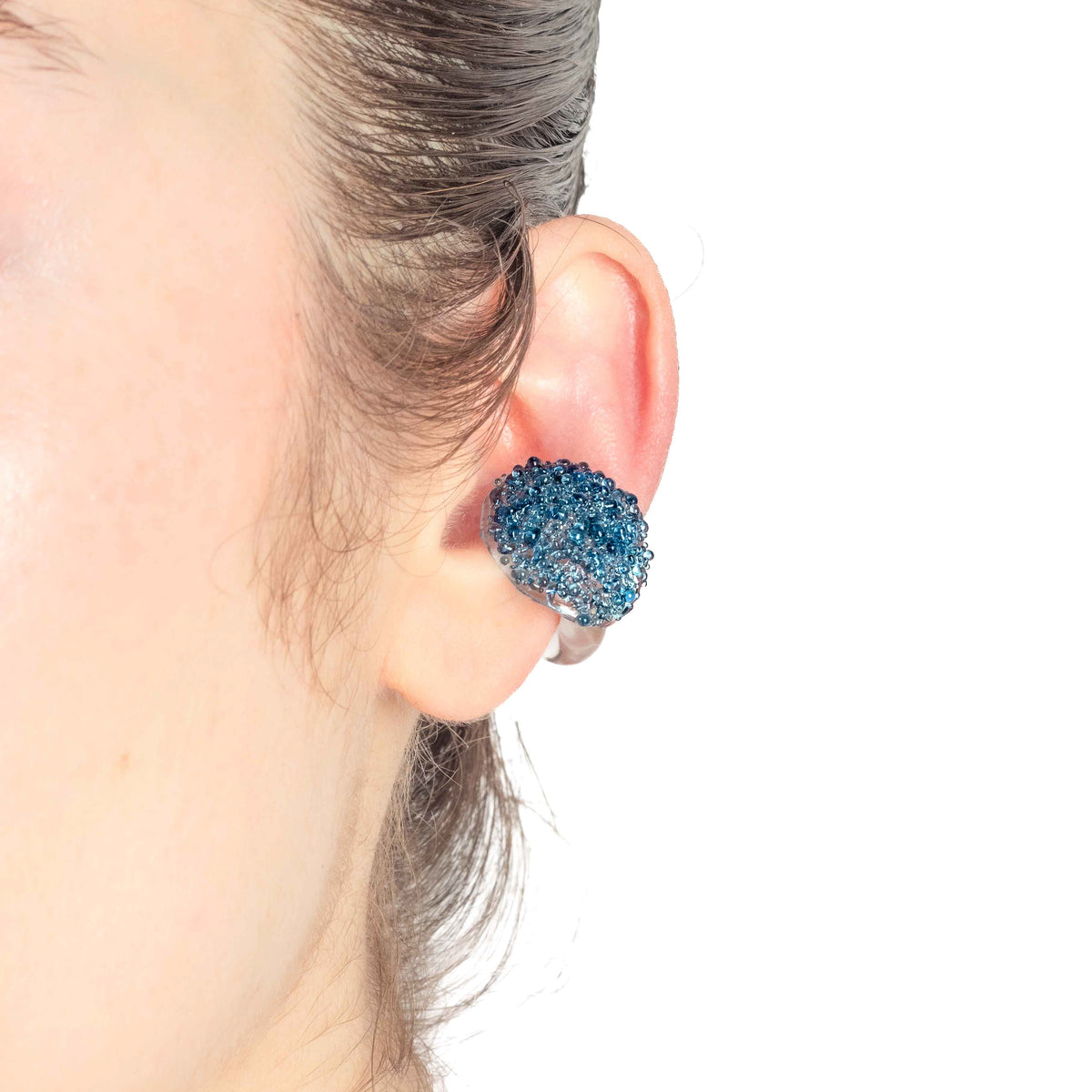 Earcuff Cimática Azul