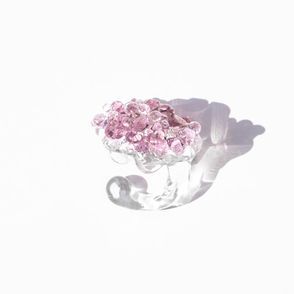 Earcuff Cimática Rosado