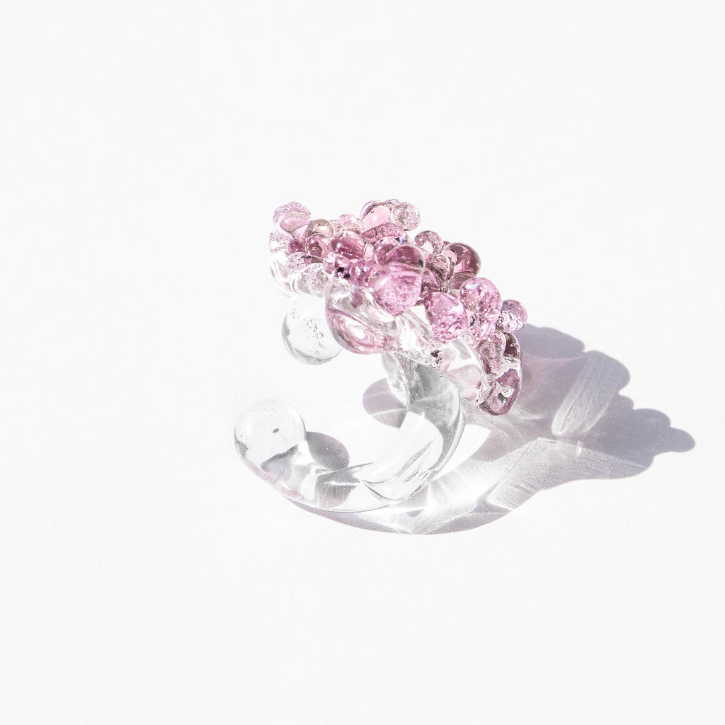 Earcuff Cimática Rosado