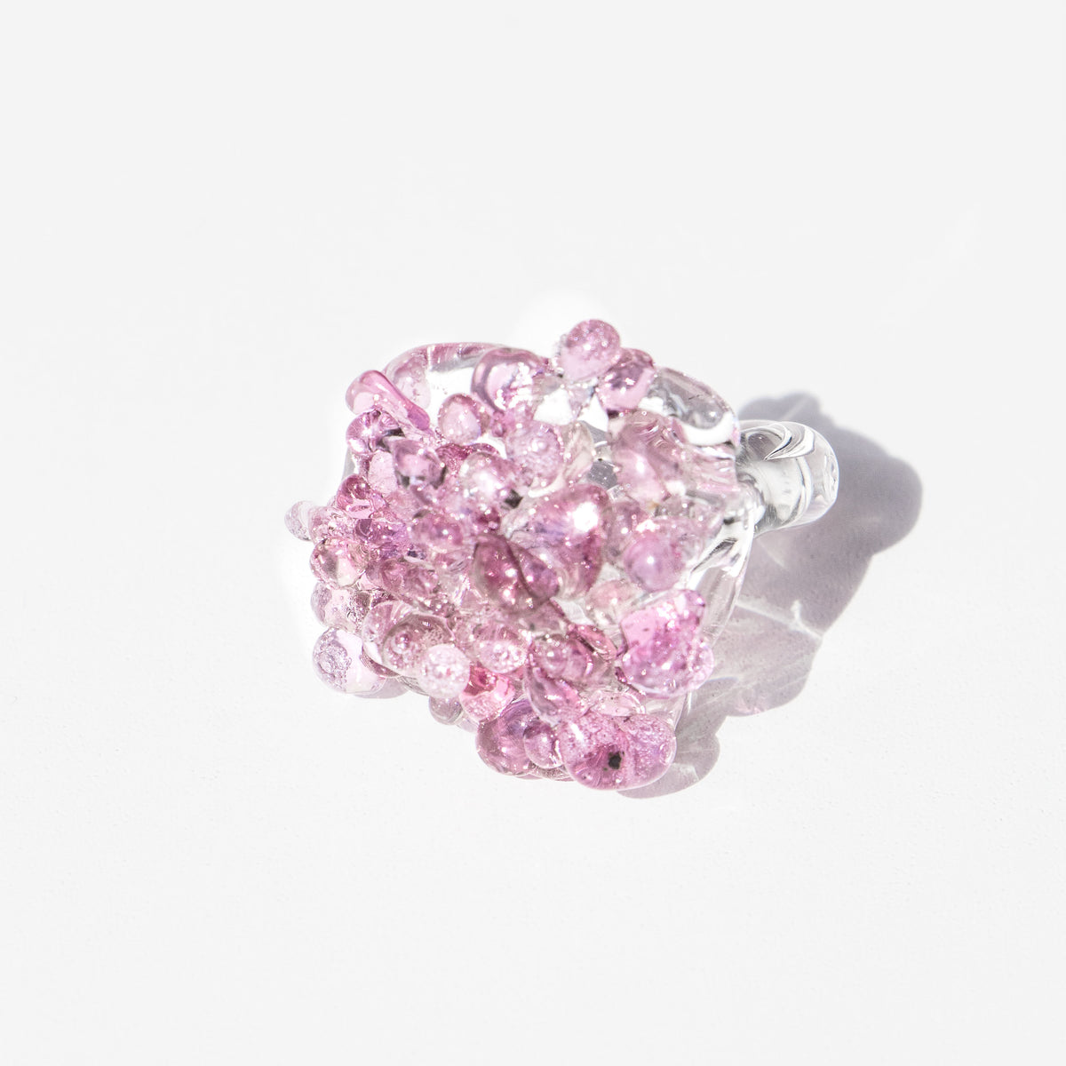 Earcuff Cimática Rosado