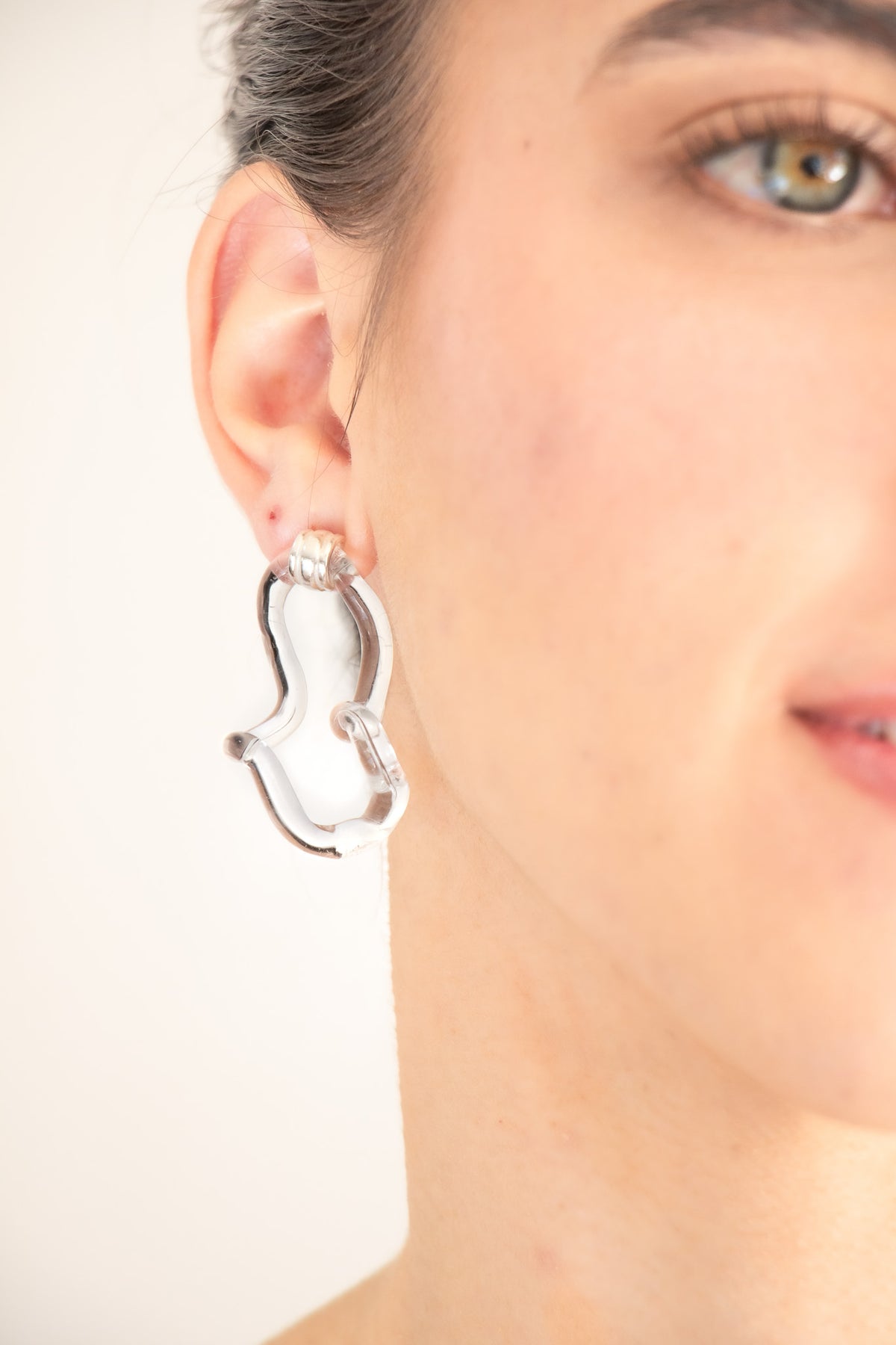 Aretes Interconexión M Transparentes