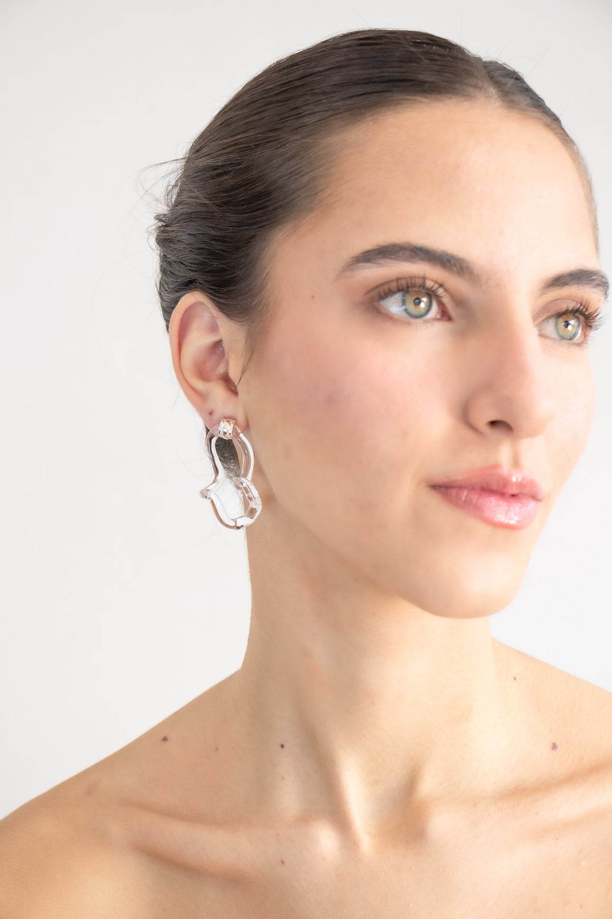 Aretes Interconexión M Transparentes