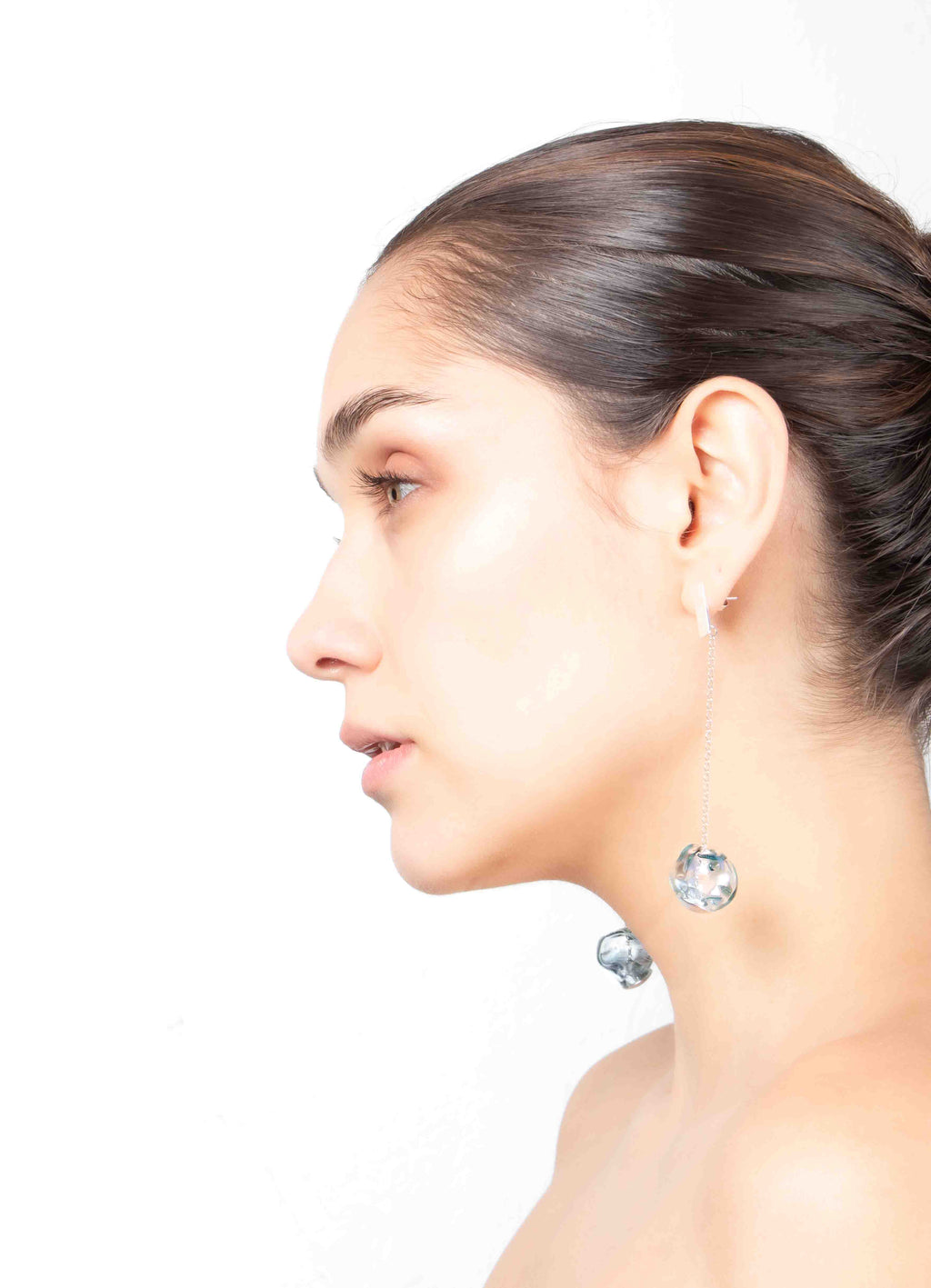 Aretes Soplo S Azul