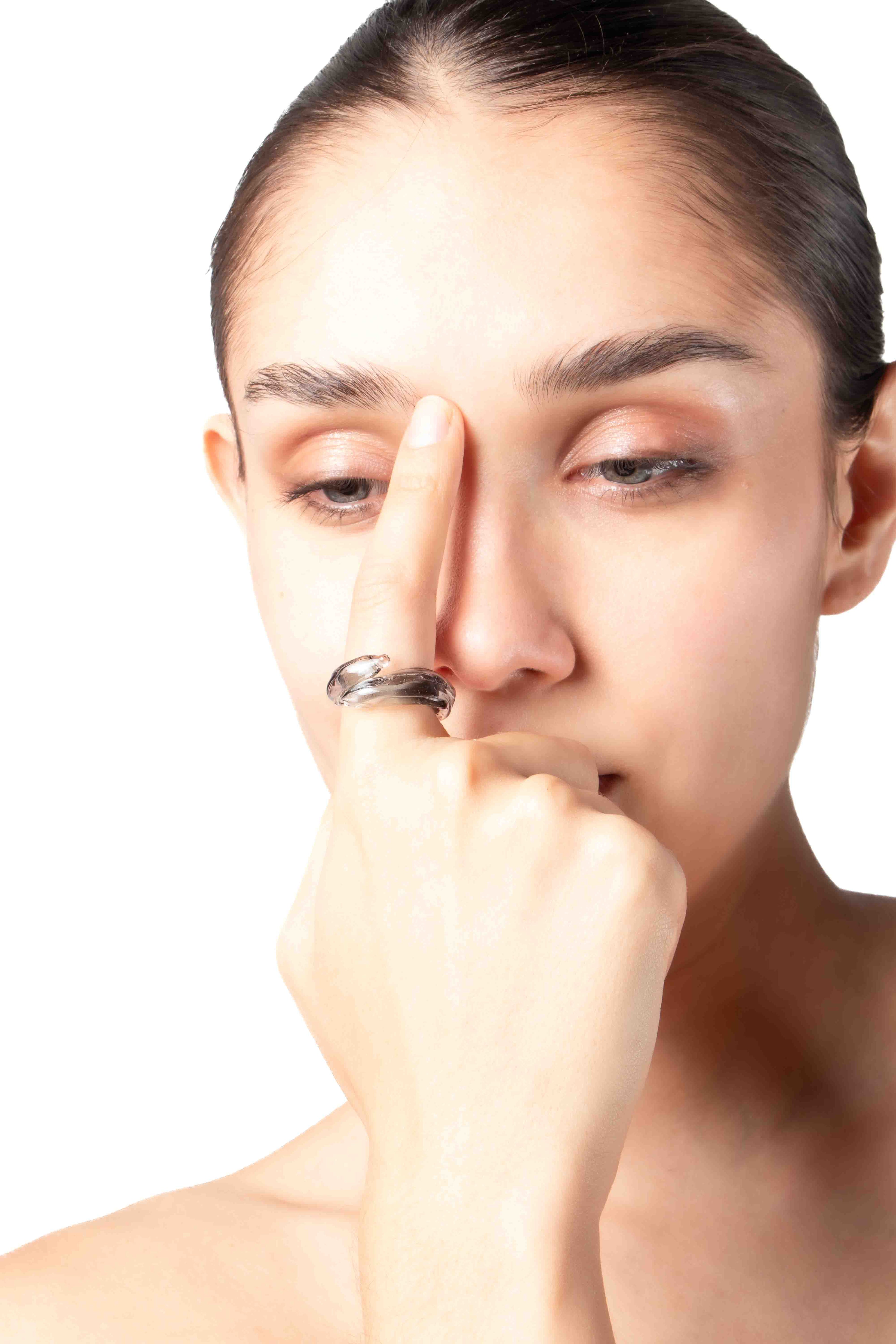 Anillo Soplo Remolino Humo