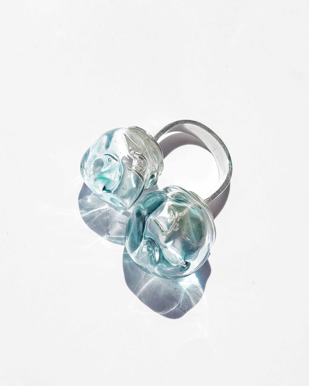 Anillo Soplo Doble Azul