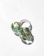 Anillo Soplo Doble Verde