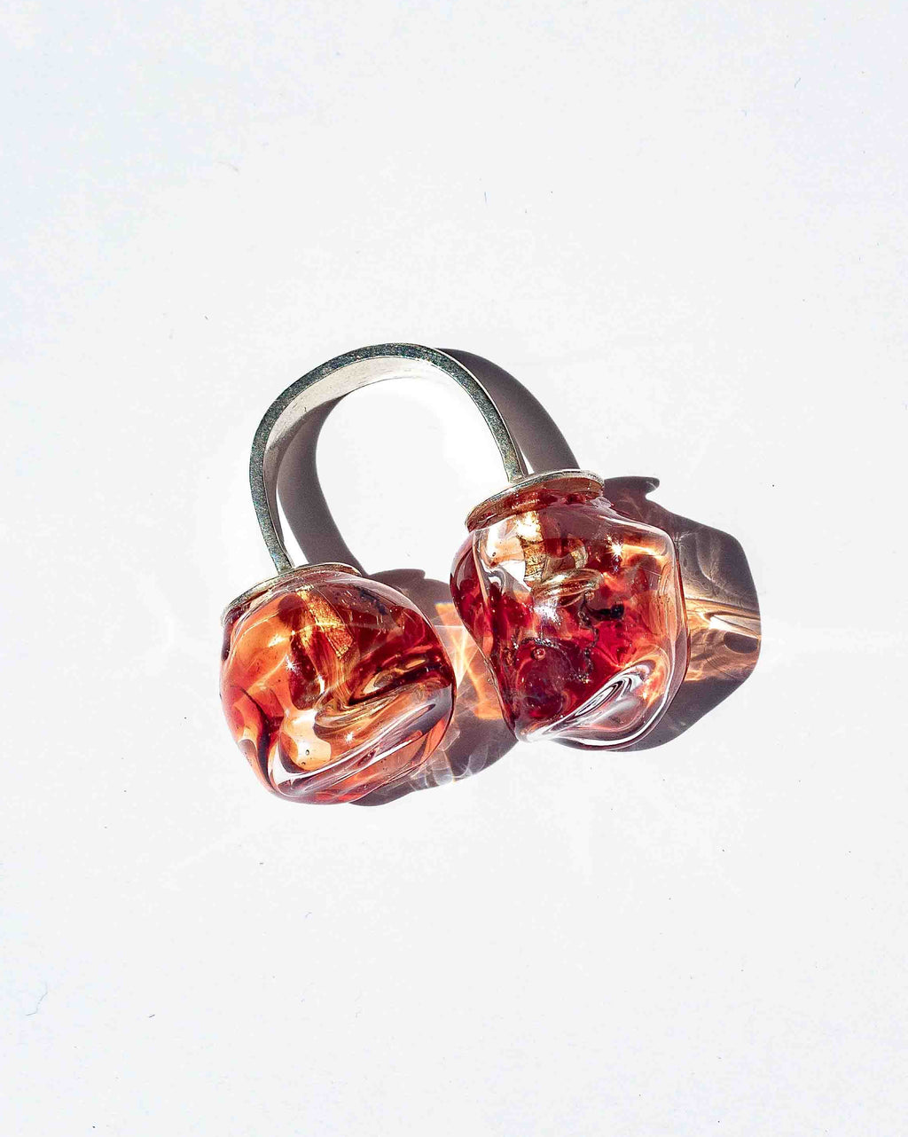 Anillo Soplo Doble Rojo