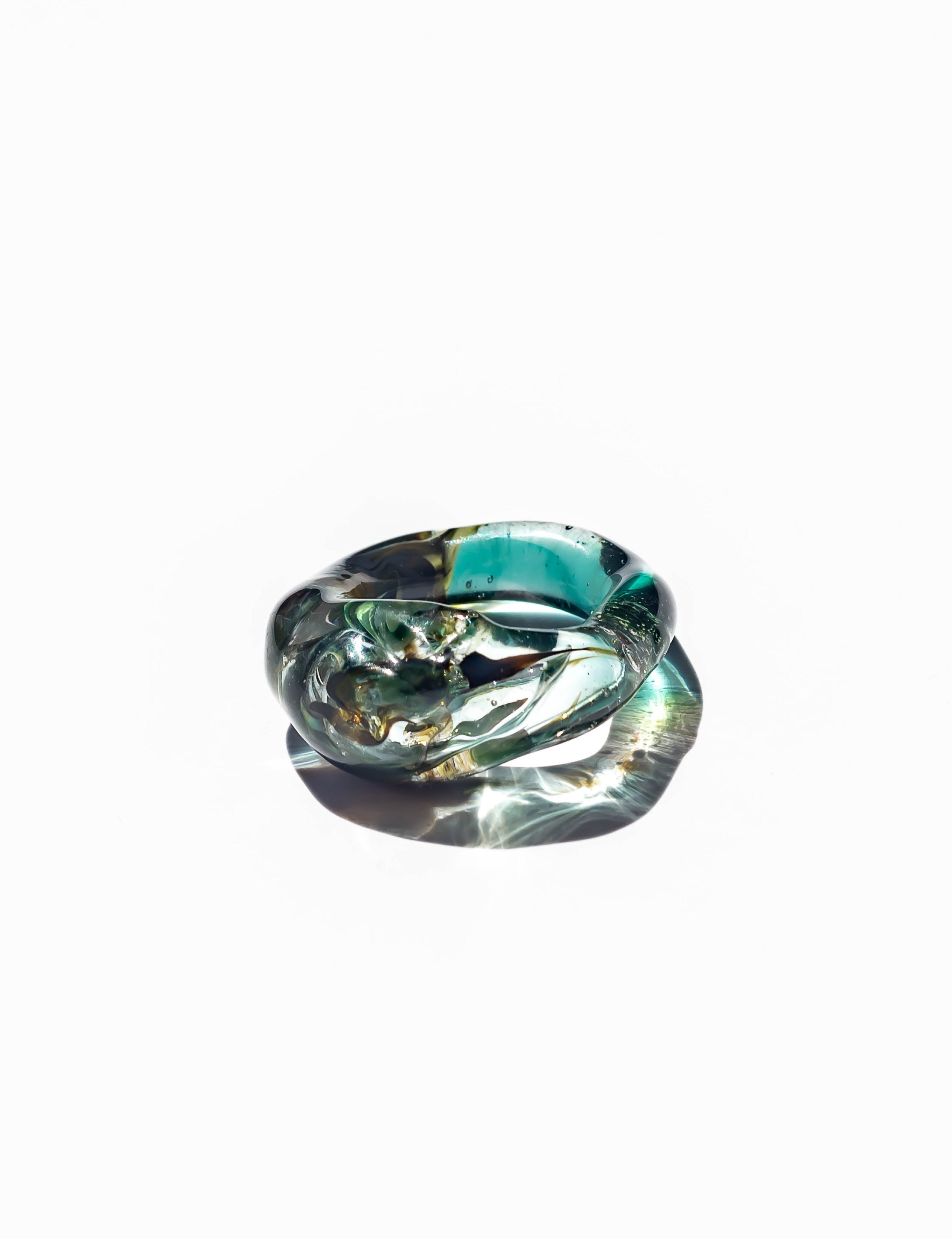 Anillo Soplo Verde