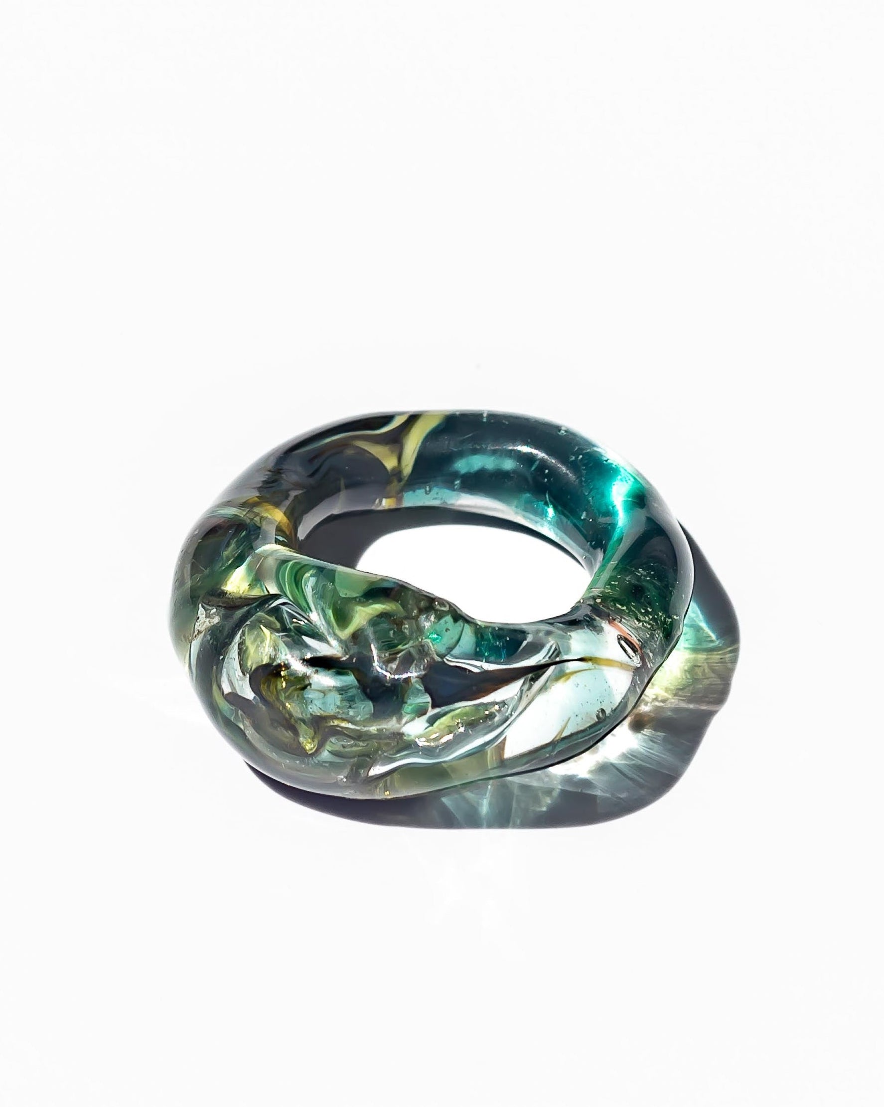 Anillo Soplo Verde