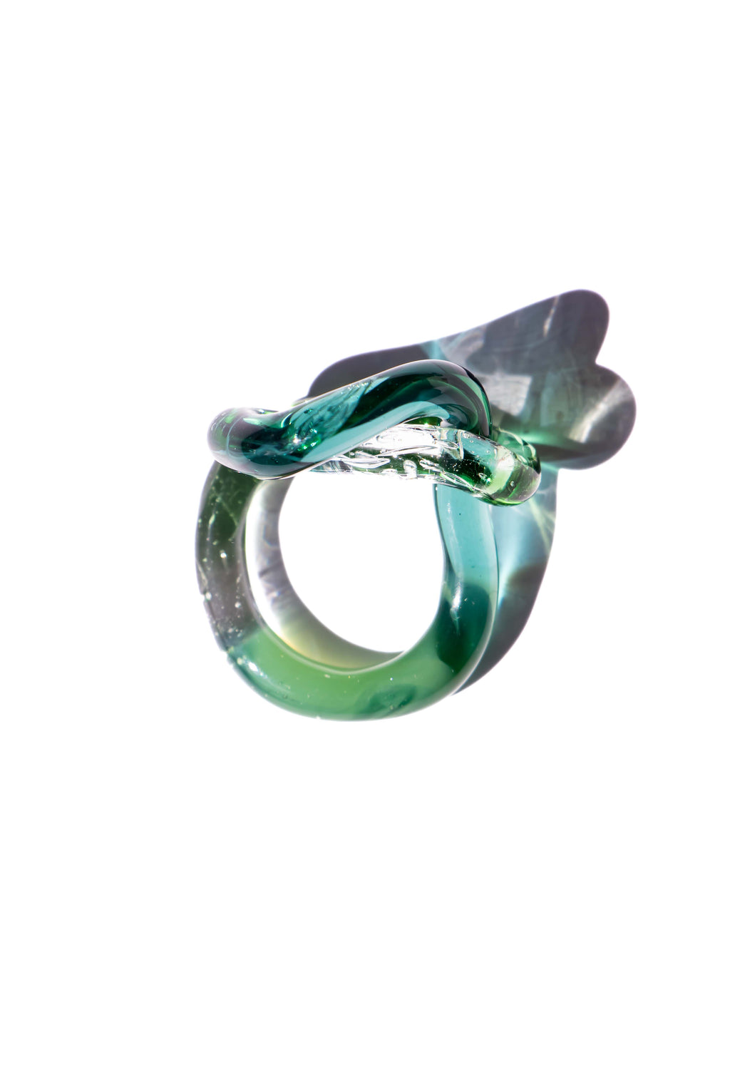 Anillo Interconexión Verde Turquesa