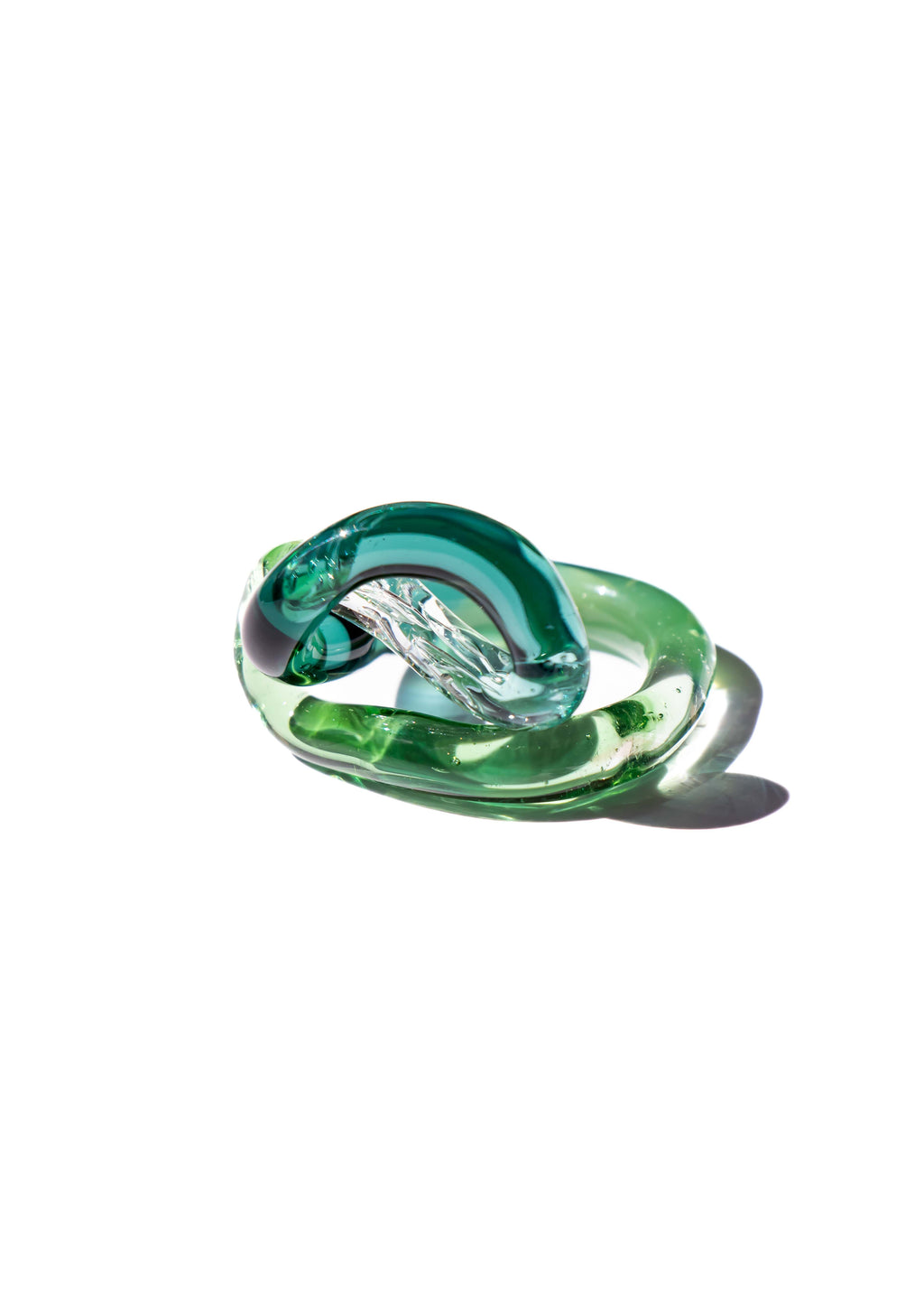 Anillo Interconexión Verde Turquesa