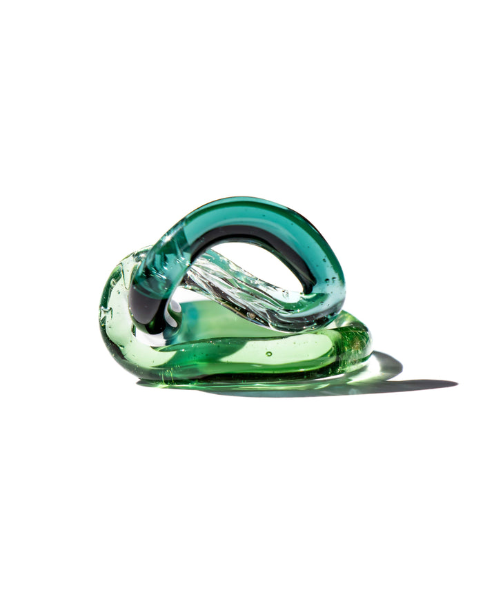 Anillo Interconexión Verde Turquesa