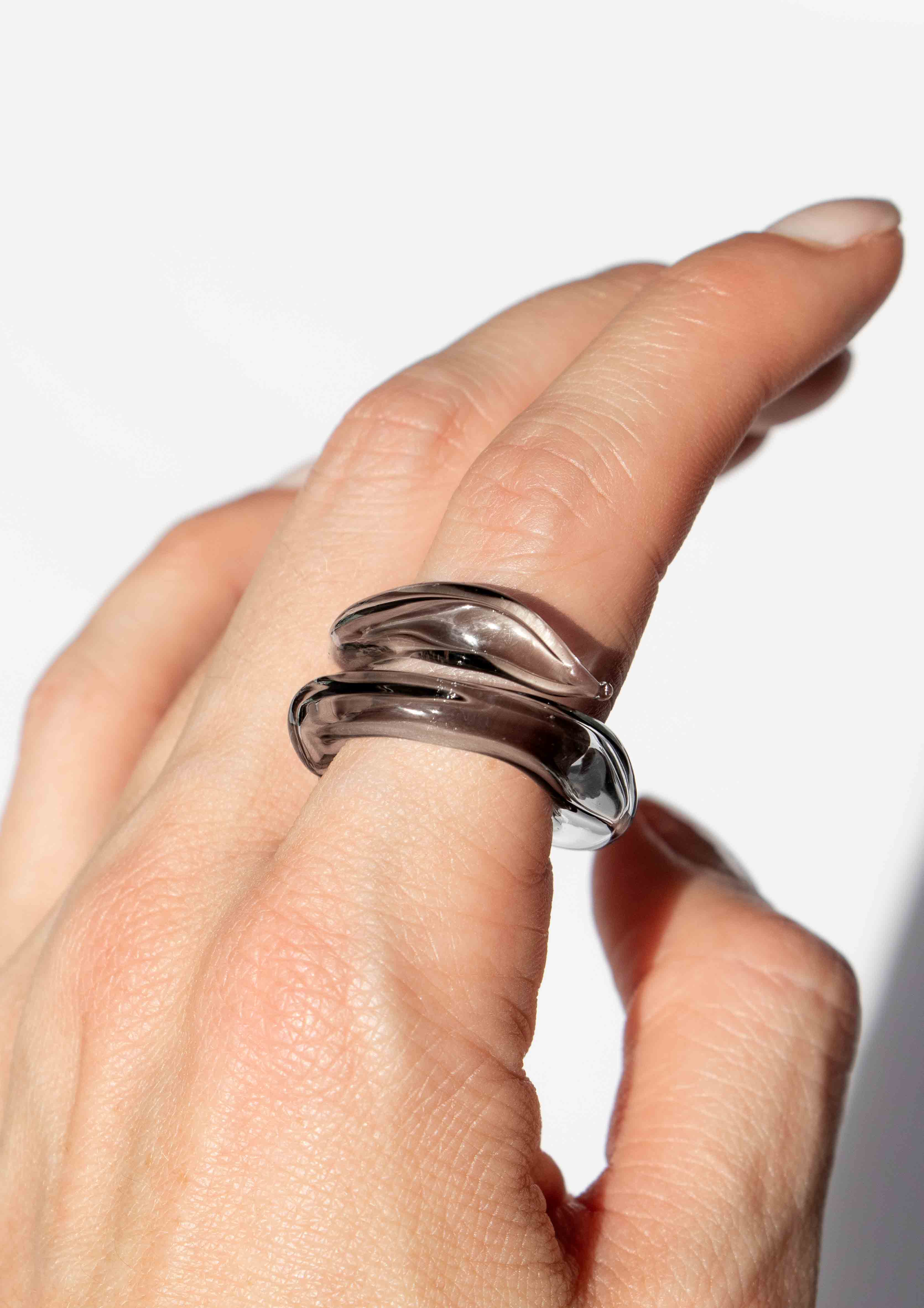 Anillo Soplo Remolino Humo
