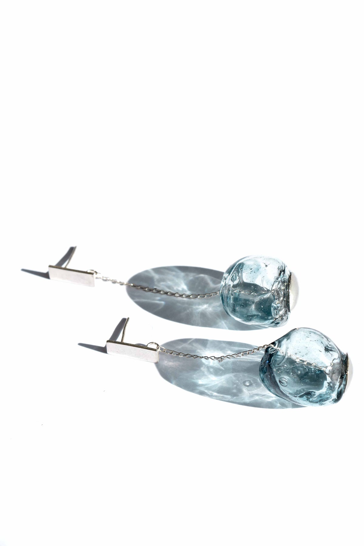 Aretes Soplo S Azul