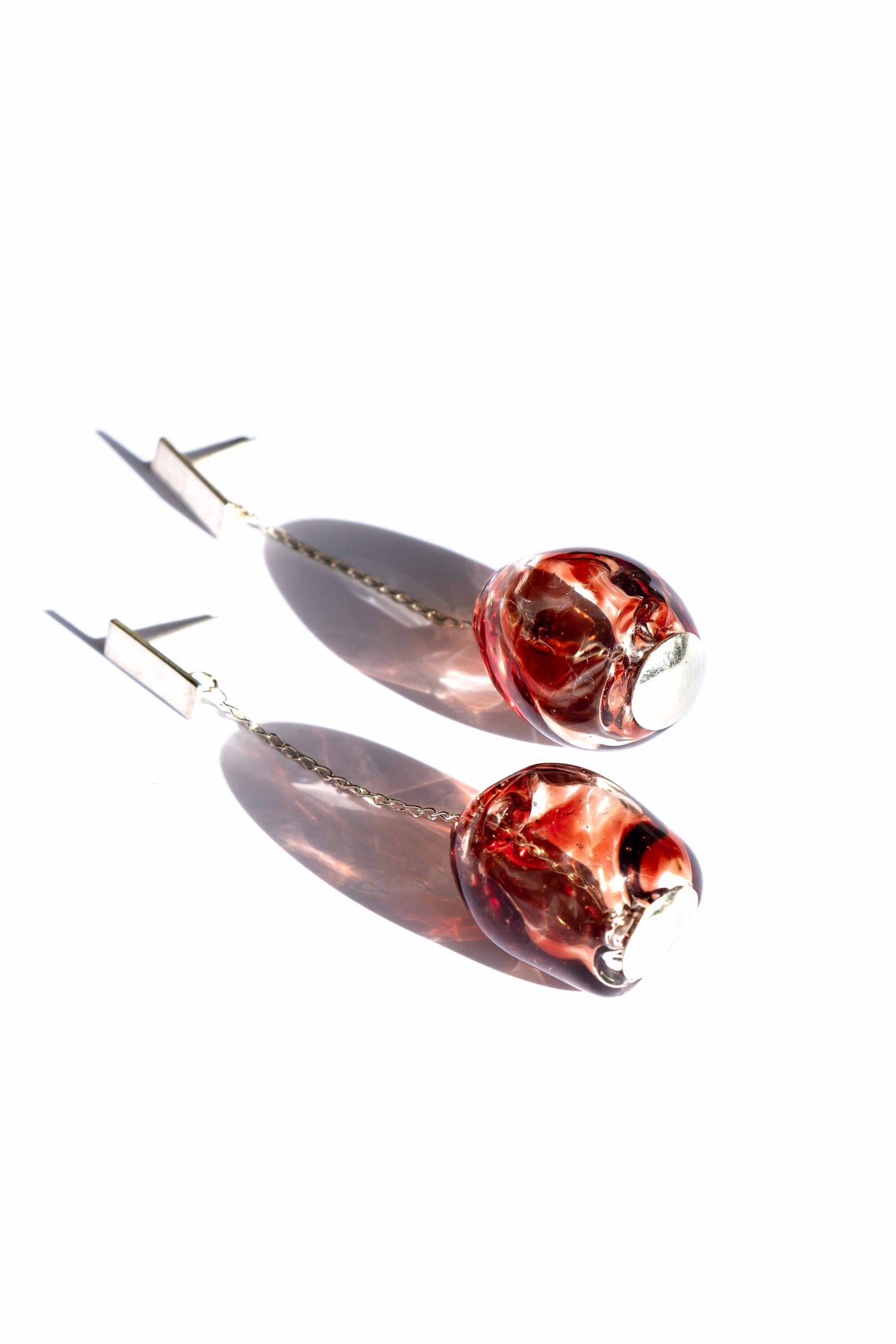 Aretes Soplo S Rojo