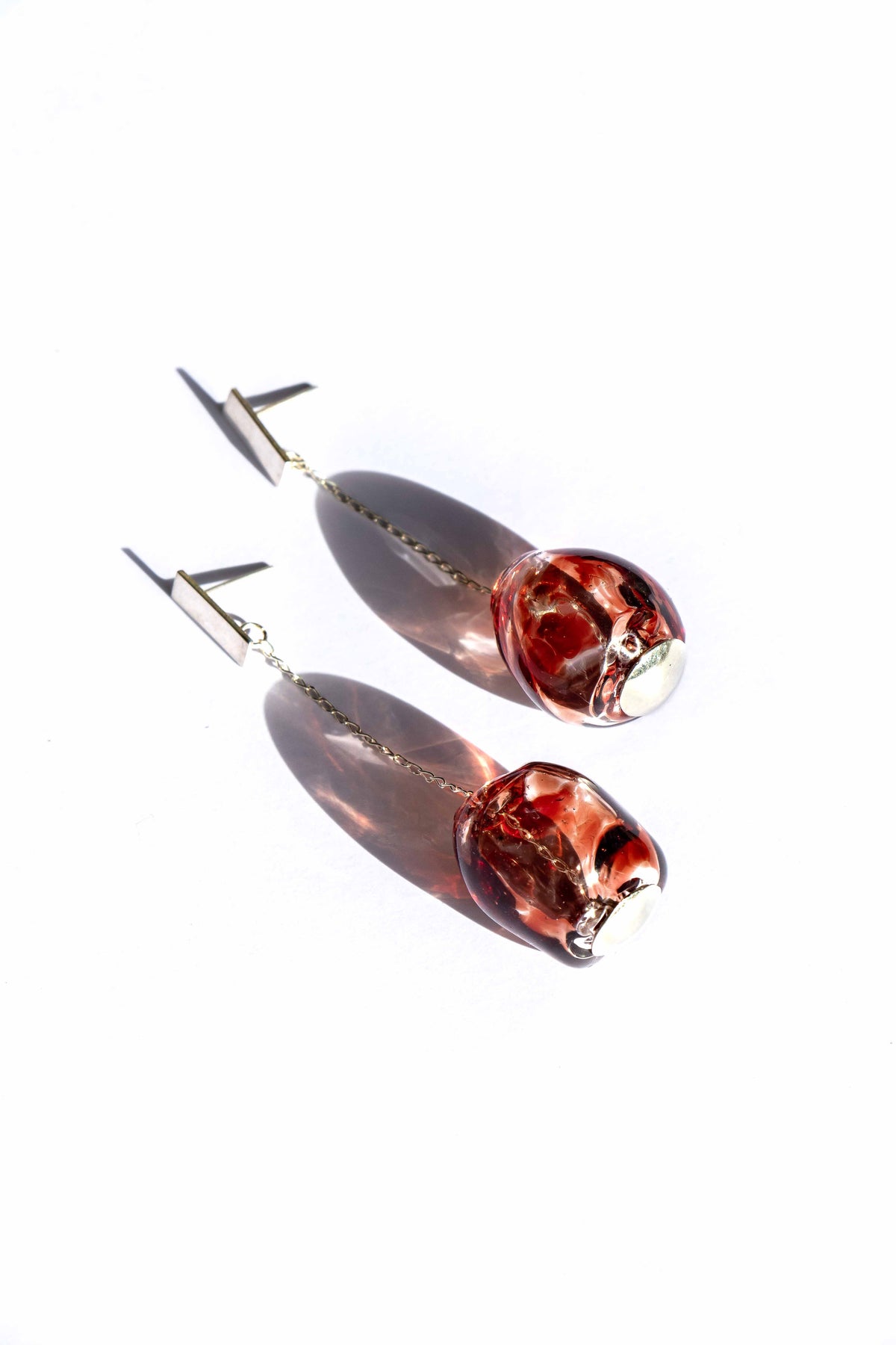 Aretes Soplo S Rojo