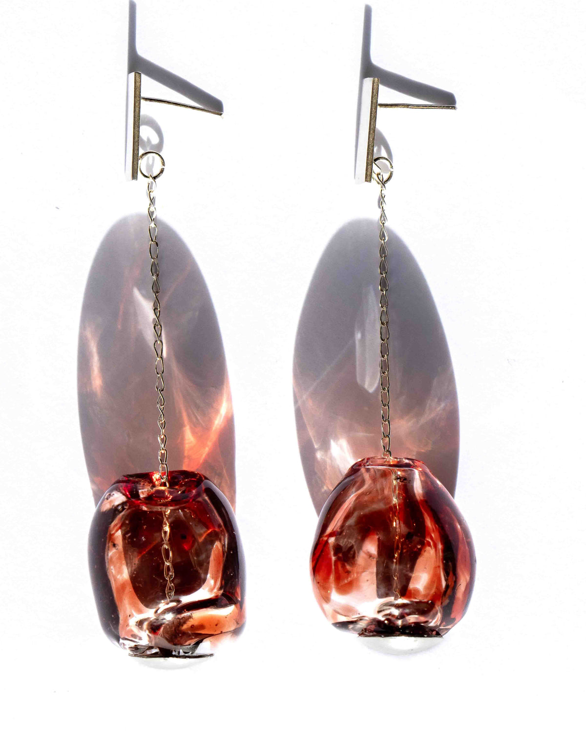 Aretes Soplo S Rojo