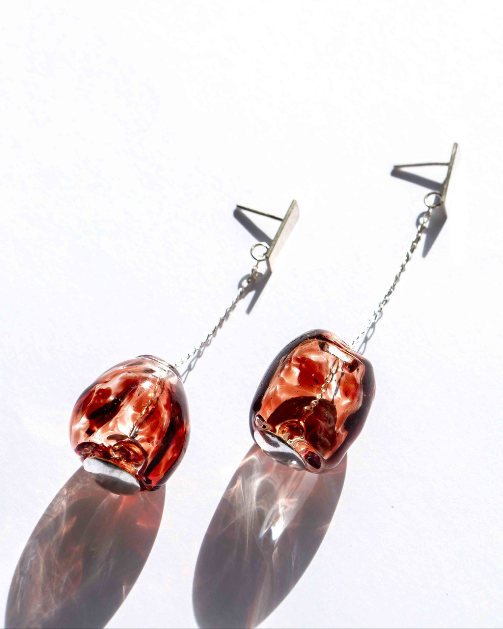 Aretes Soplo S Rojo