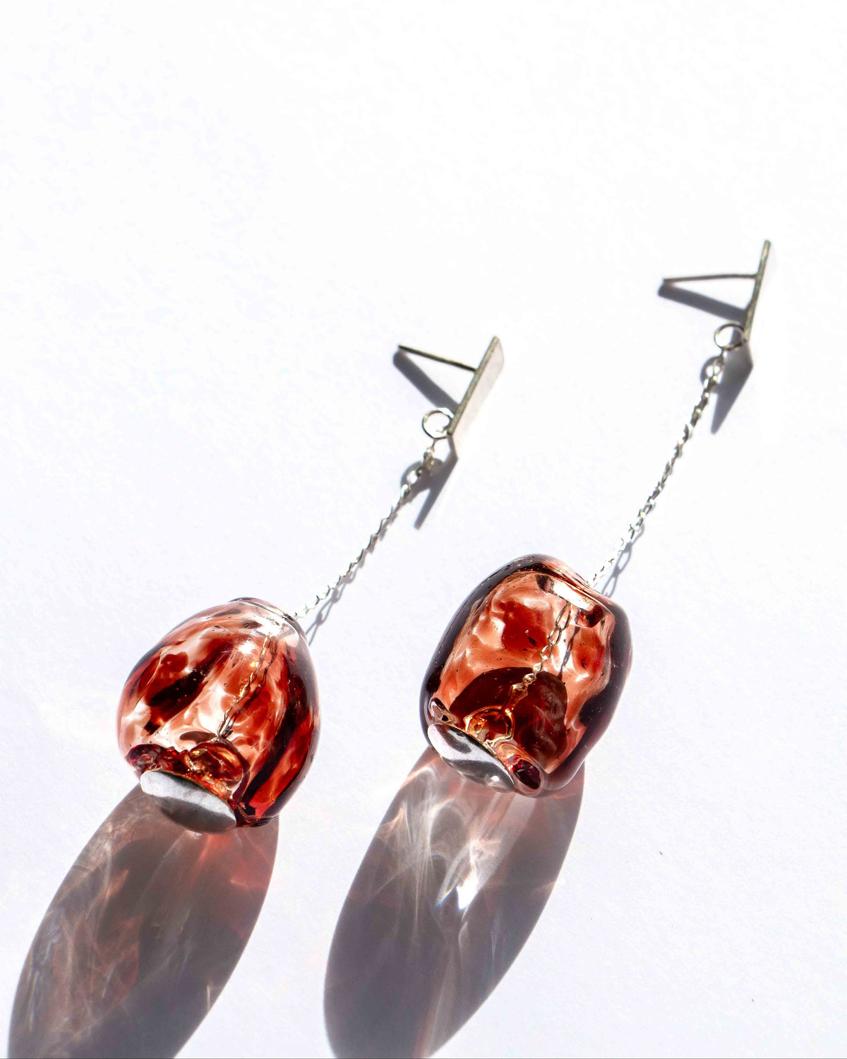Aretes Soplo S Rojo