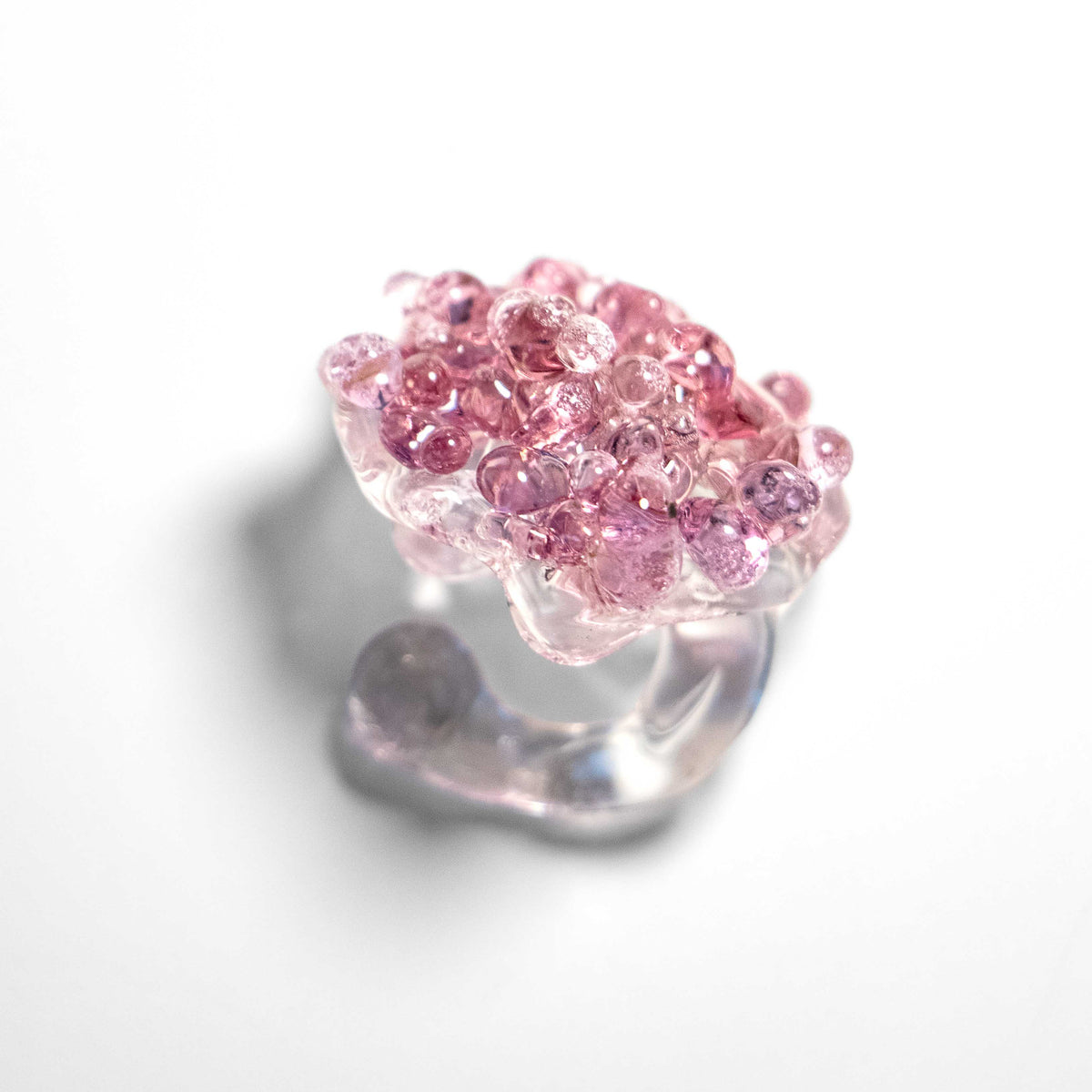 Earcuff Cimática Rosado