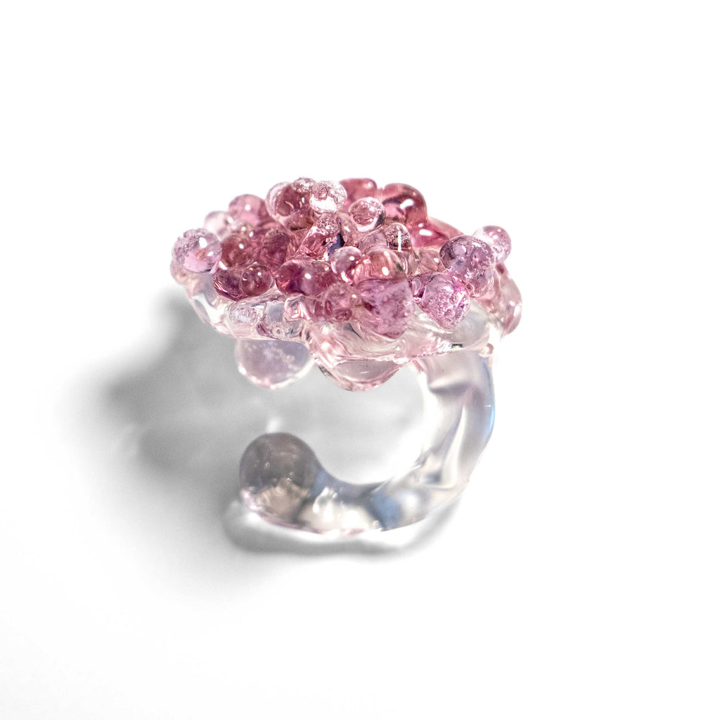 Earcuff Cimática Rosado