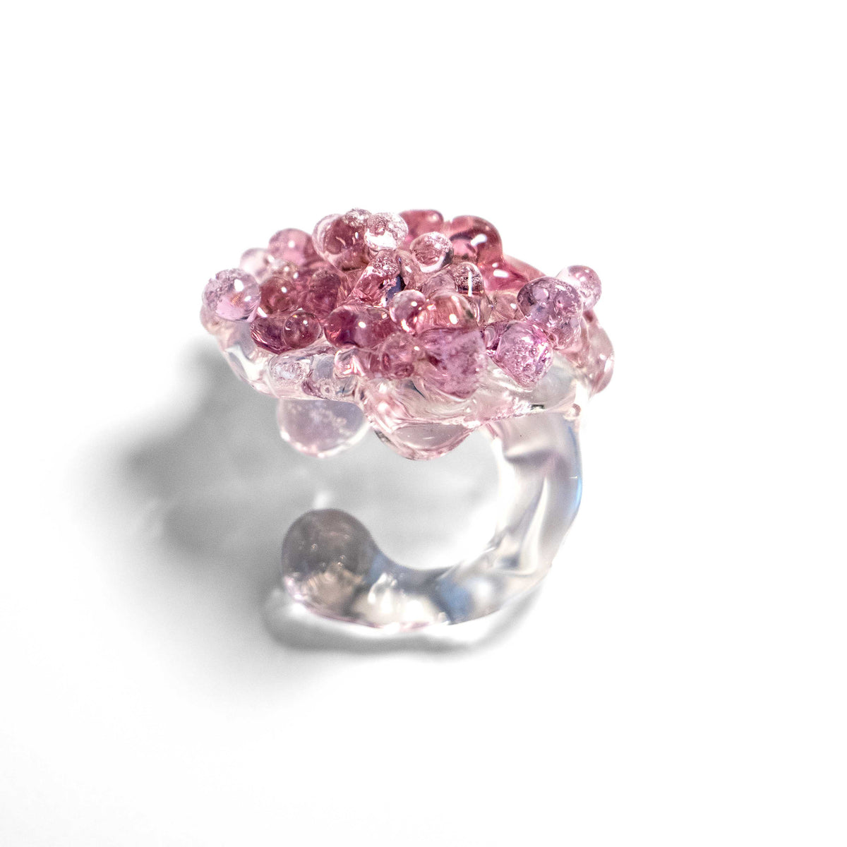 Earcuff Cimática Rosado