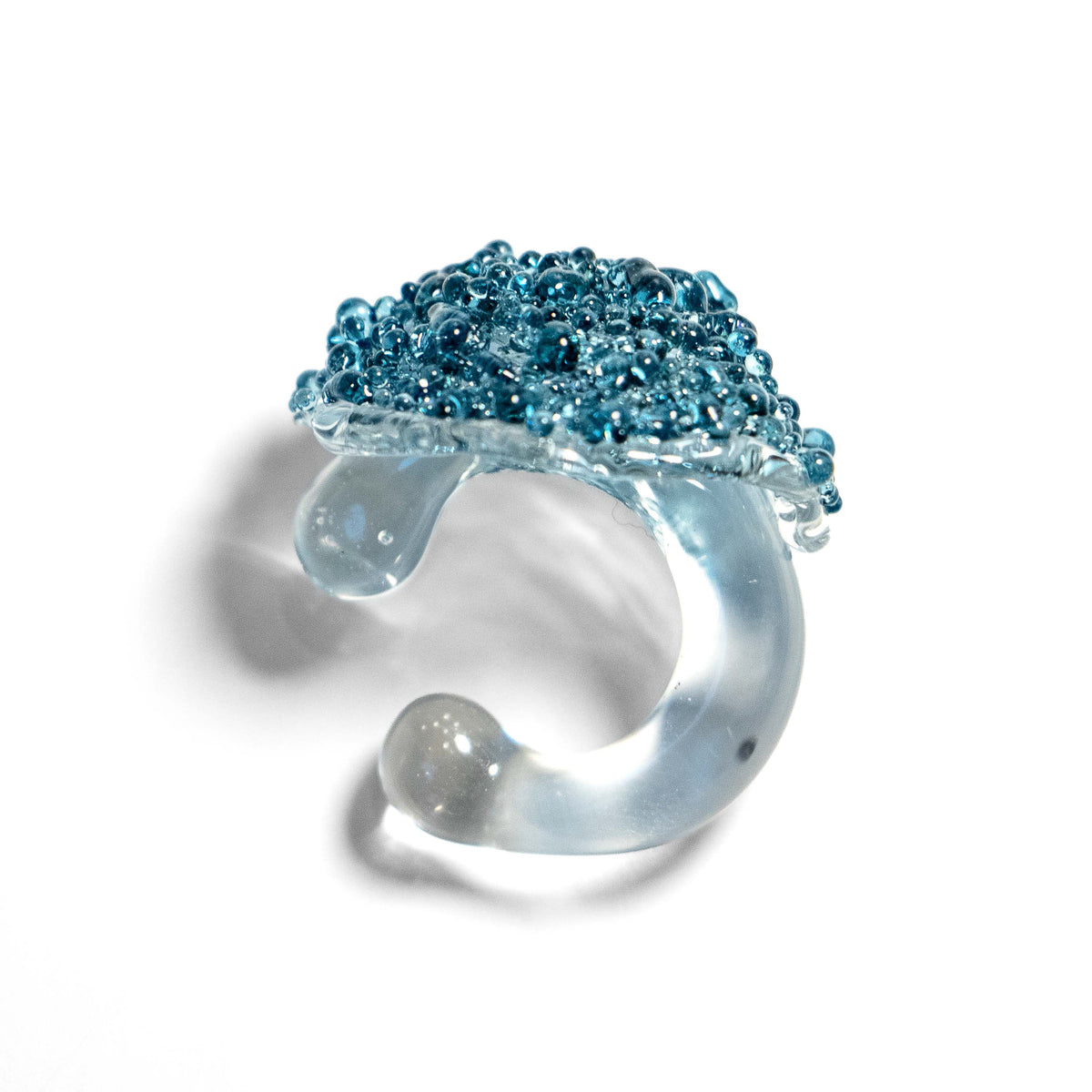 Earcuff Cimática Azul
